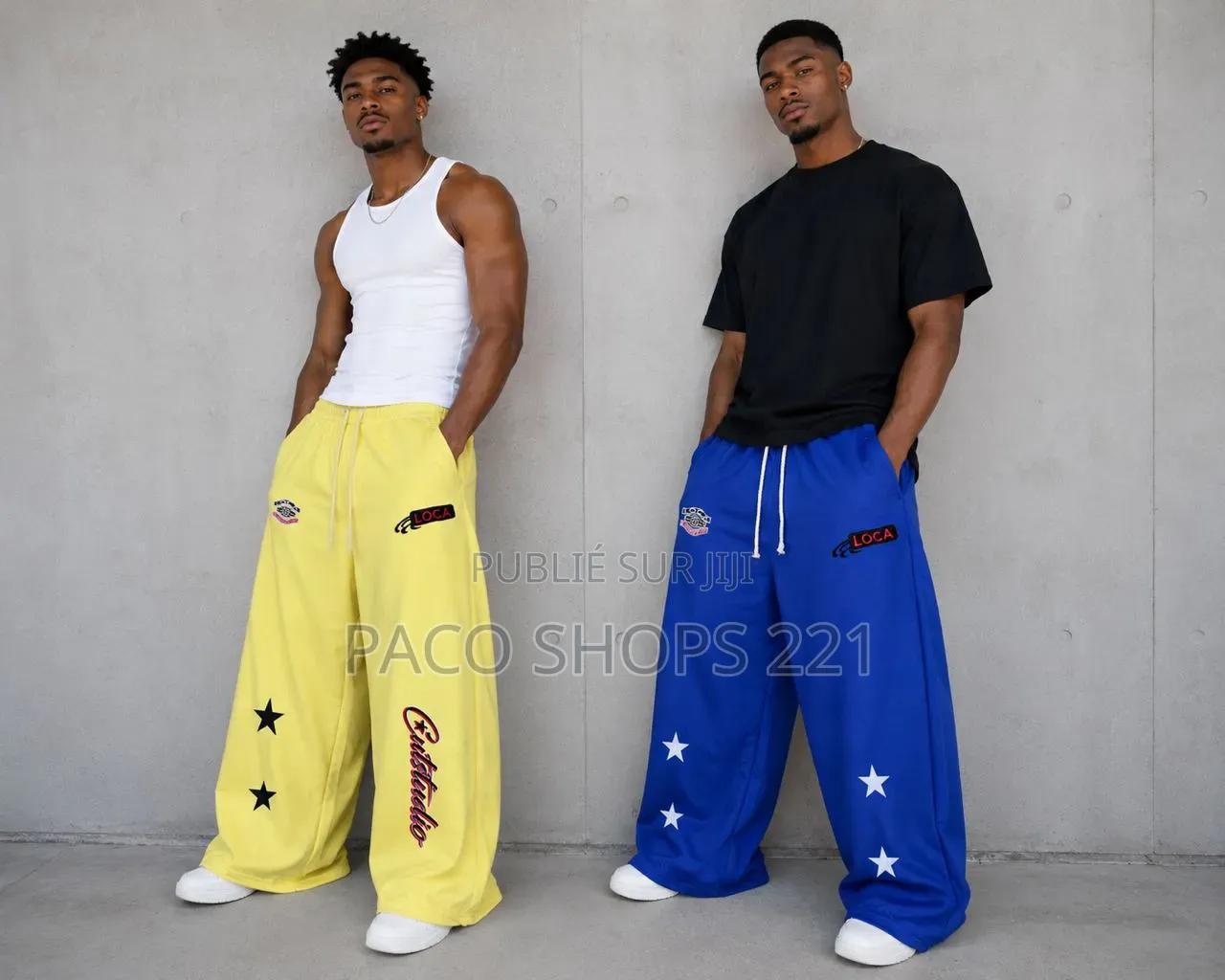 Pantalon Jogging Bas Large