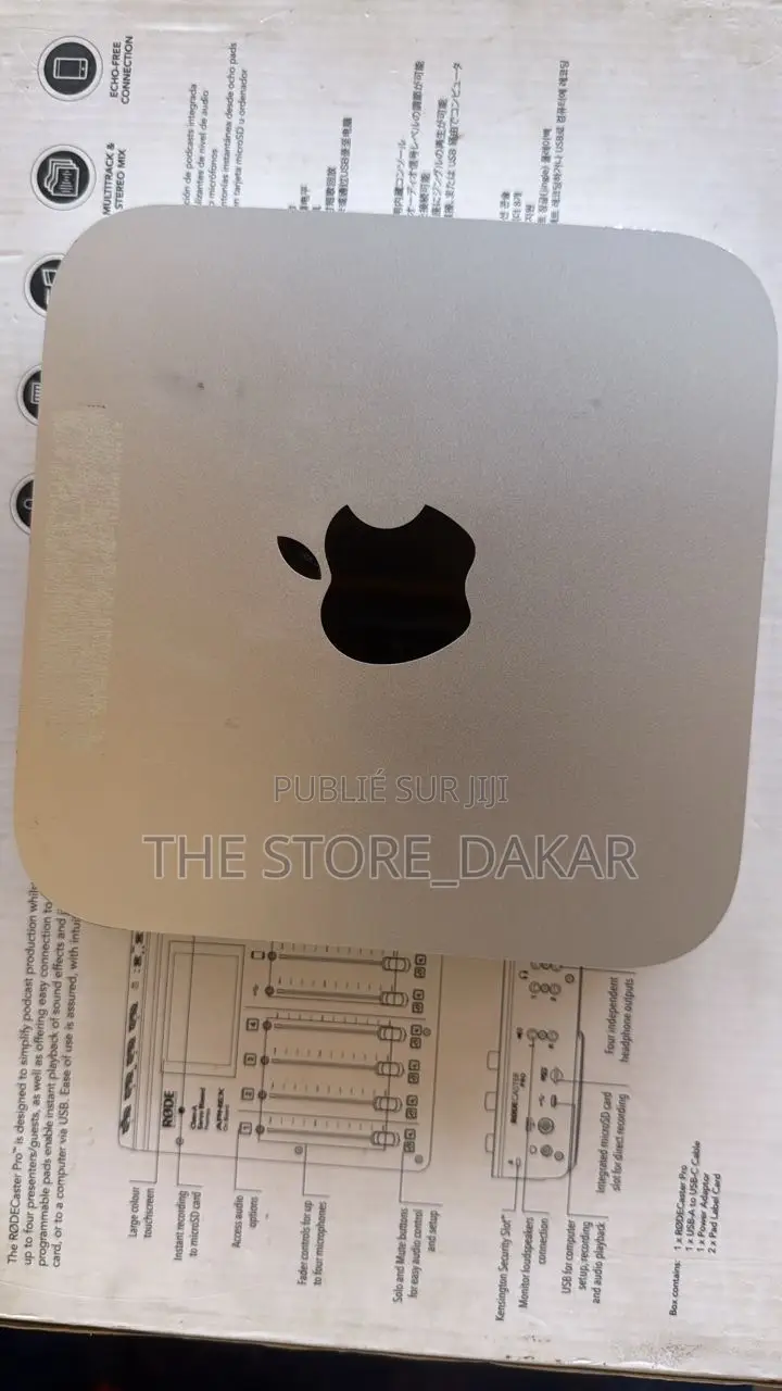 Ordinateur de bureau Apple Mac Mini 8GB Intel Core i5 HDD 500GB