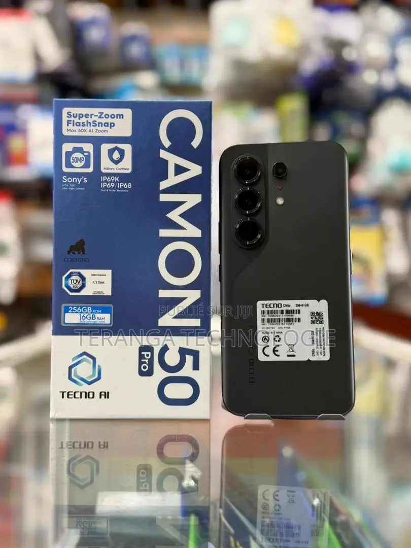 Nouveau Tecno Camon 50 Pro 256 GB Blanc