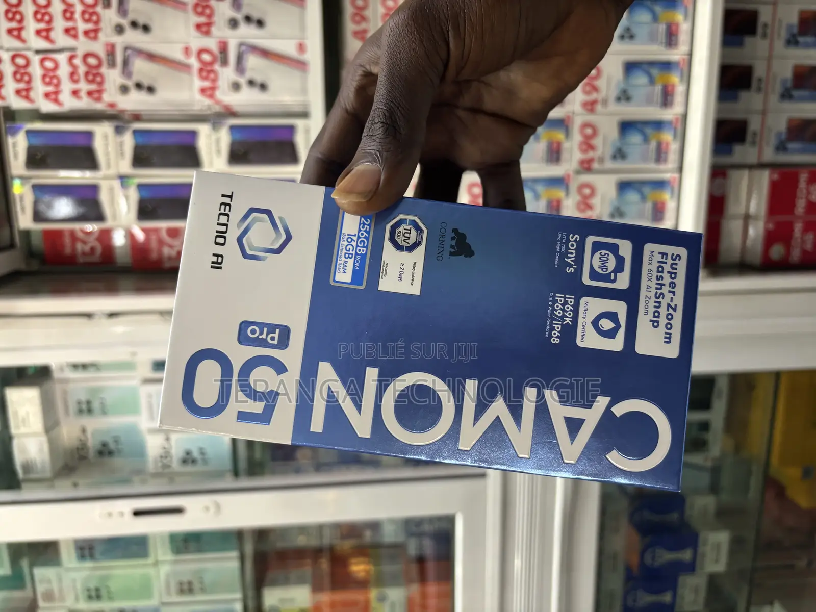 Nouveau Tecno Camon 50 Pro 256 GB Blanc