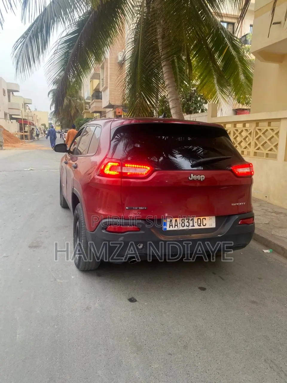 Jeep Cherokee 2016 Rouge
