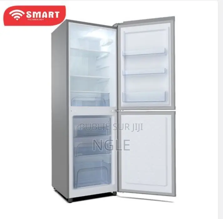 Smart Technology Réfrigérateur Combiné 186 Litres - Gris -STCB-277h
