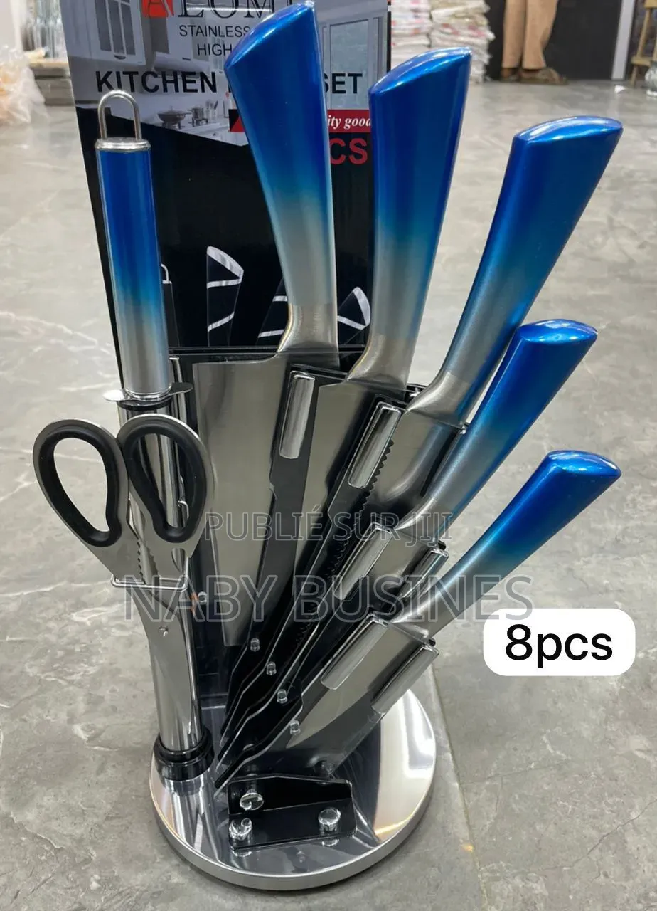 Ensemble Couteaux en Acier Inoxydable