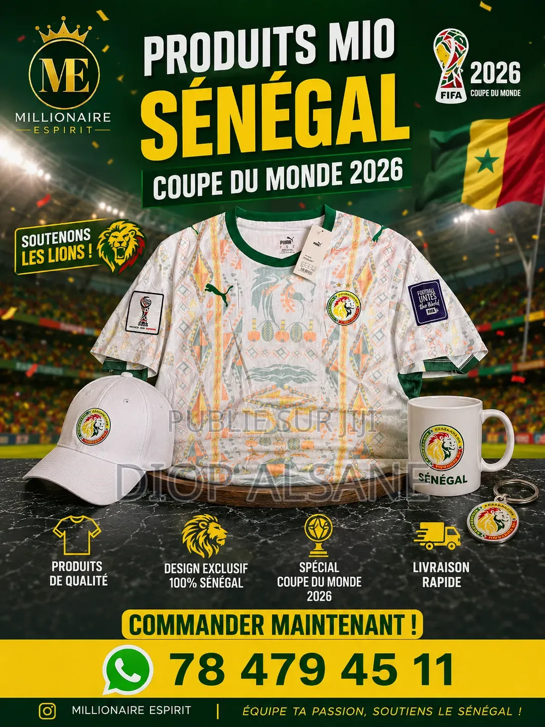 Mio Sénégal Coup De Monde 2026 Disponible
