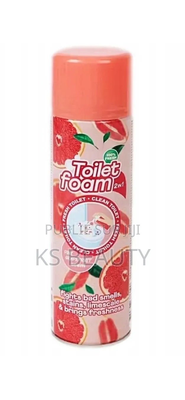 Mousse Nettoyante Pour Toilettes - Pamplemousse Rose