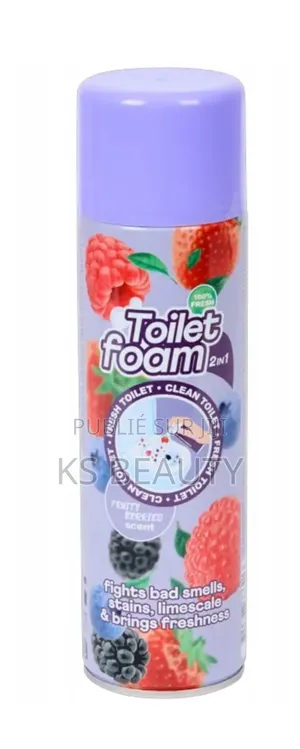 Mousse Nettoyante Pour Toilettes - Pamplemousse Rose