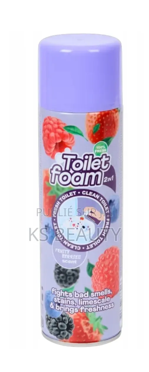 Mousse Nettoyante Pour Toilettes - Pamplemousse Rose