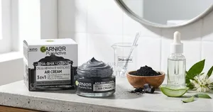 Crème Hydratante Matifiante Air Cream Aux Aha + Bha + Charbon