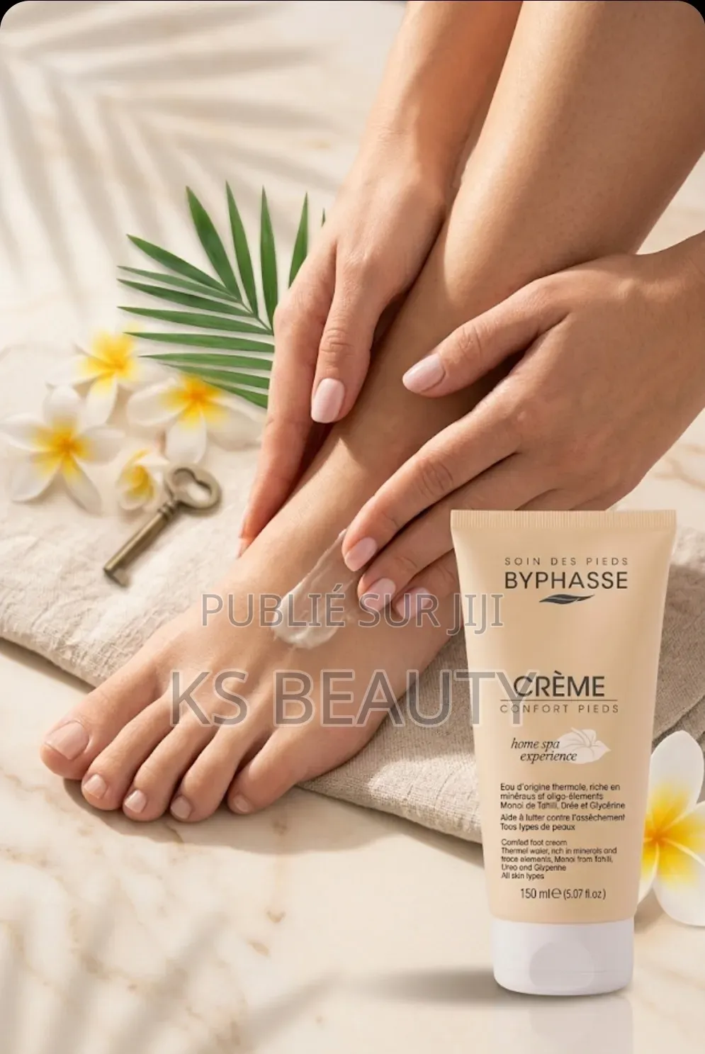 Spa Experience Crème Soin Confort Pieds Monoï - 150 Ml