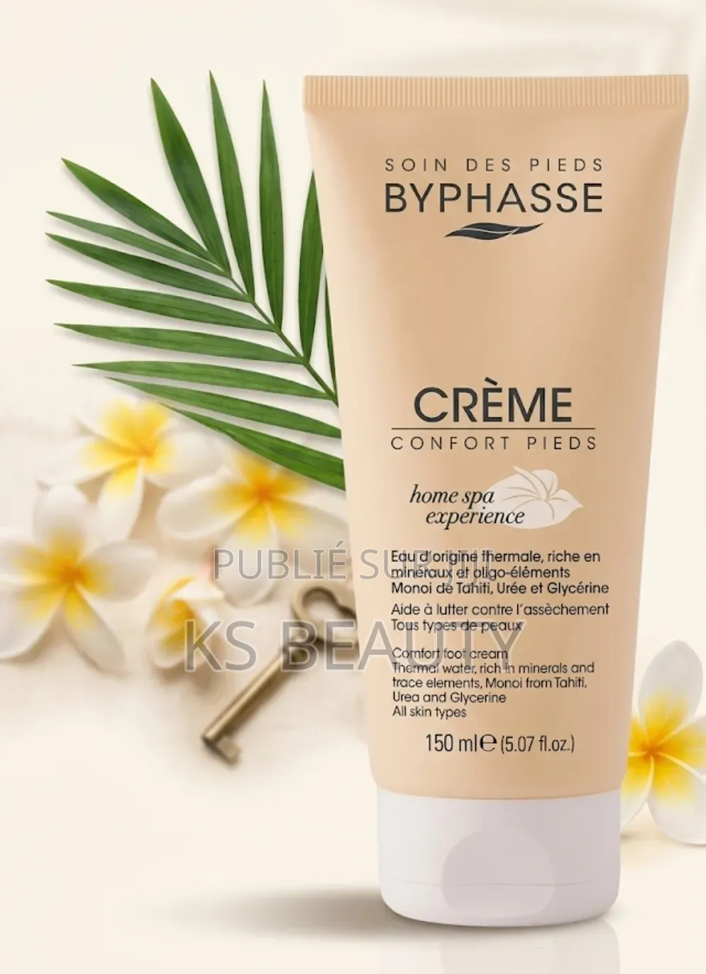 Spa Experience Crème Soin Confort Pieds Monoï - 150 Ml