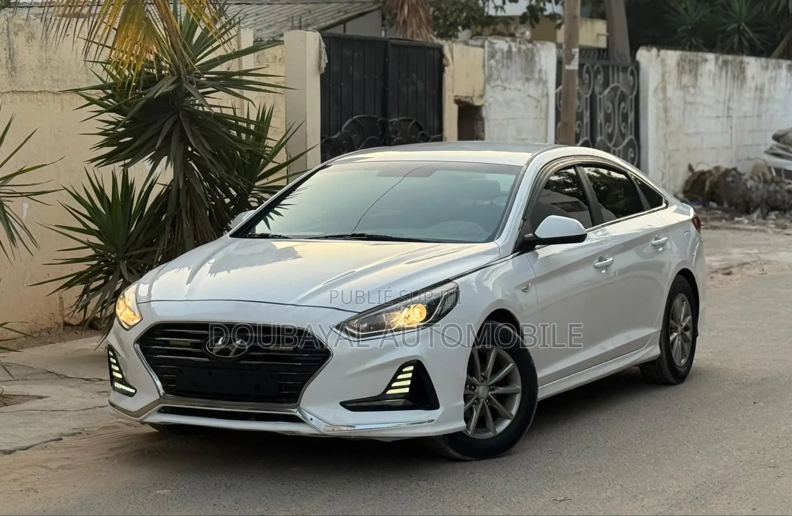 Hyundai Sonata 2019 Blanc