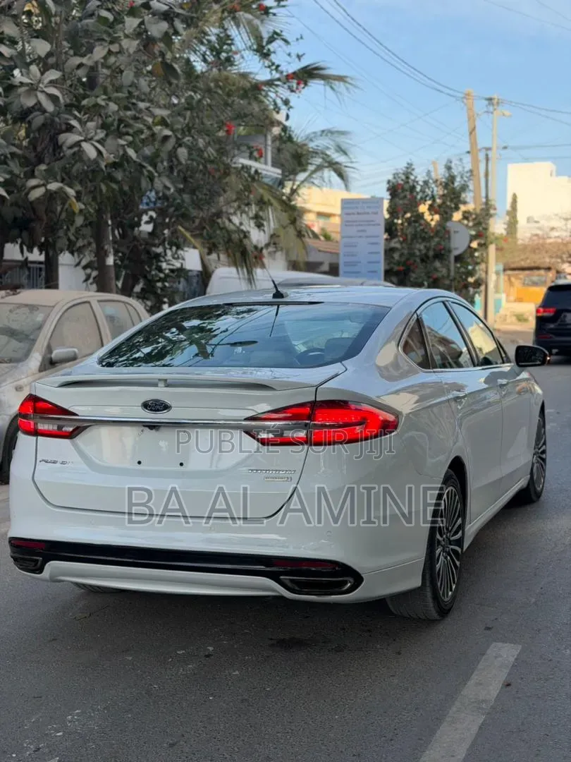 Ford Fusion Titanium AWD 2017 Blanc