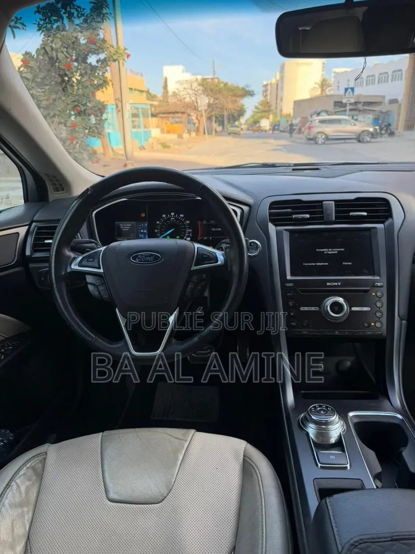 Ford Fusion Titanium AWD 2017 Blanc