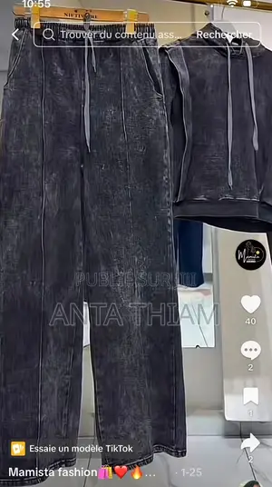 Combinaison Jeans Femme