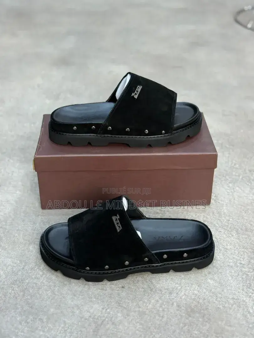 Sandal Zara Full Black Disponible