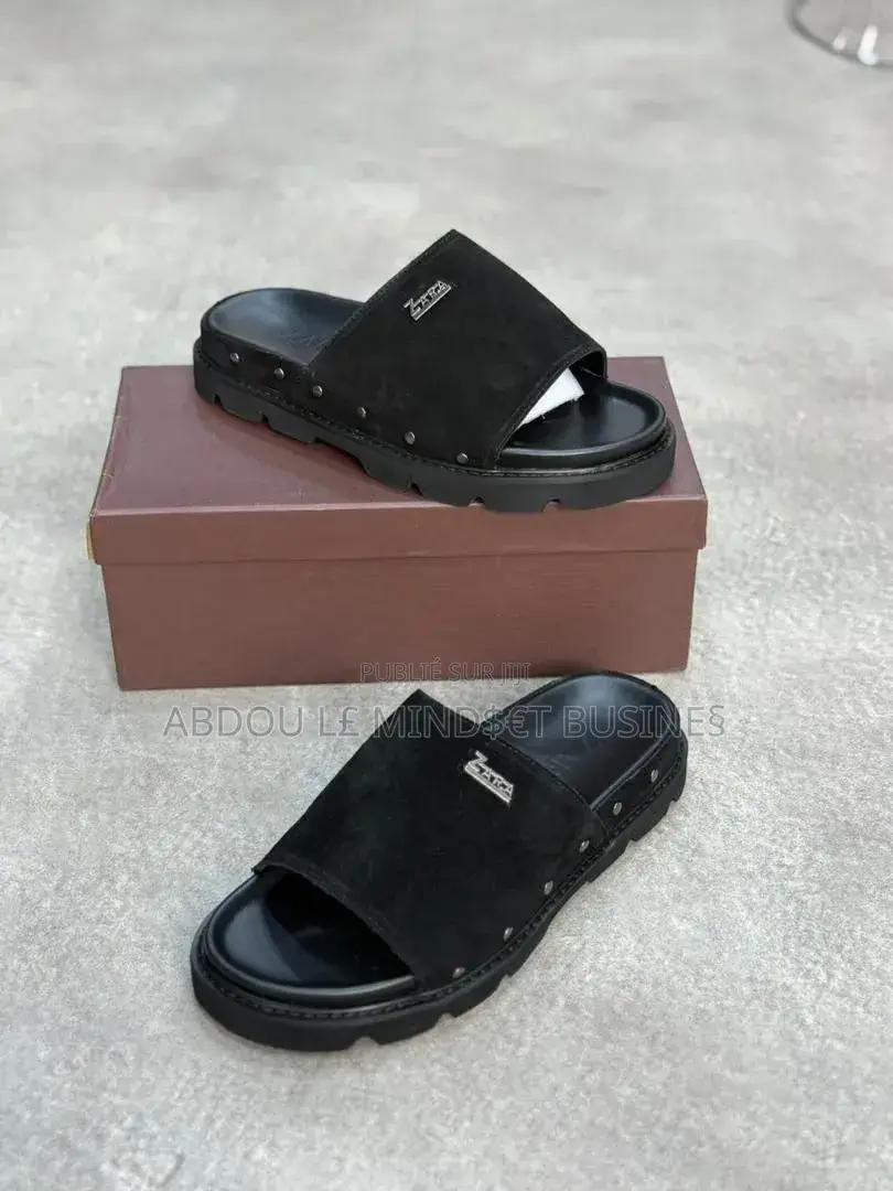 Sandal Zara Full Black Disponible
