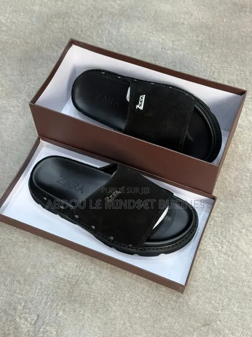 Sandal Zara Full Black Disponible