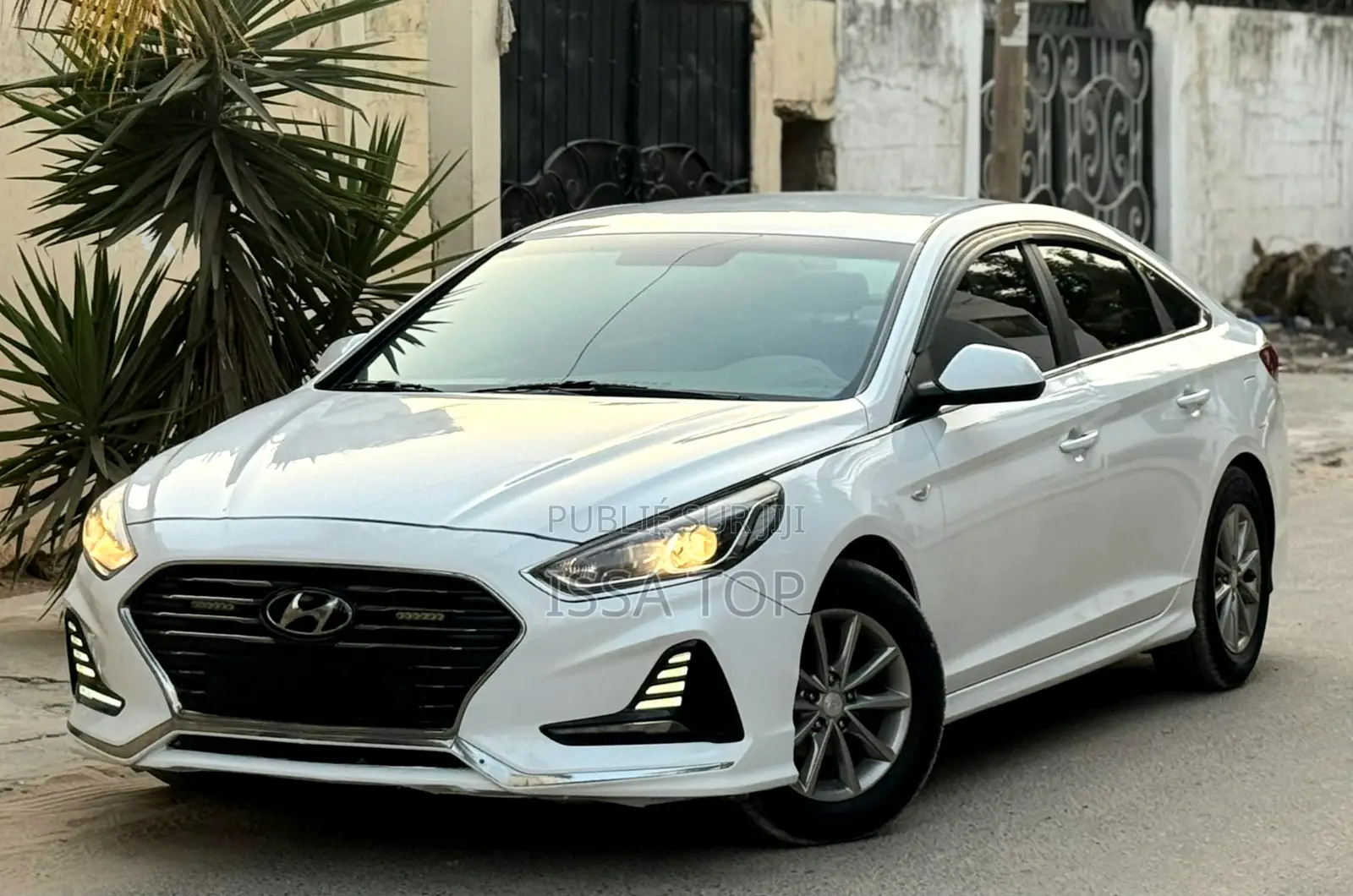 Hyundai Sonata 2019 Blanc
