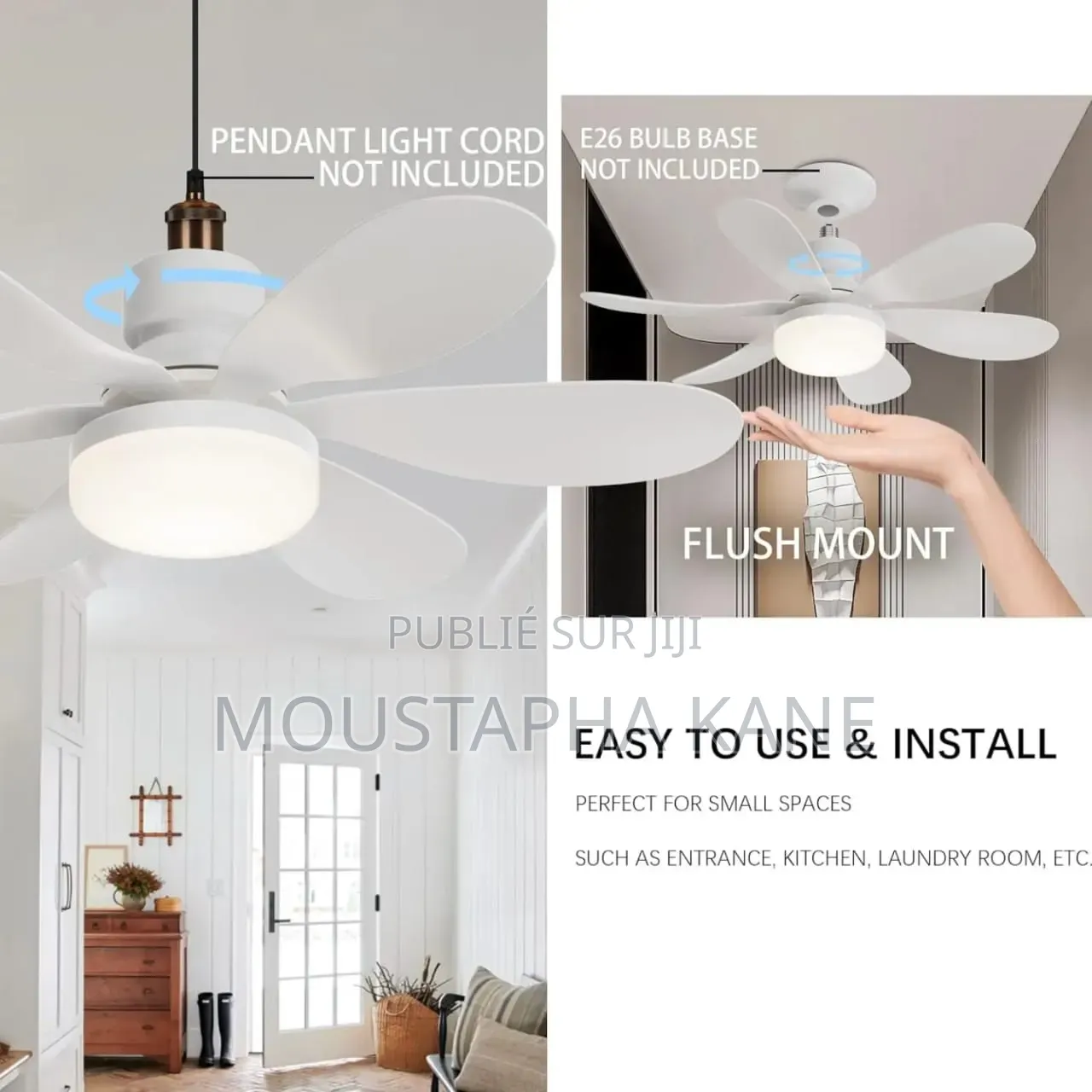 Lampe Et Ventilateur Pour Chambre