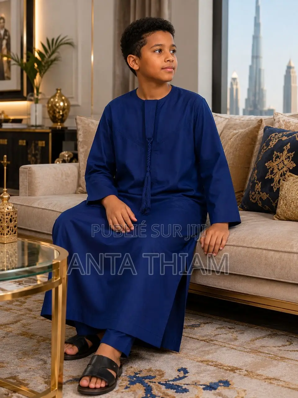 Abaya Émirat Pour Enfants