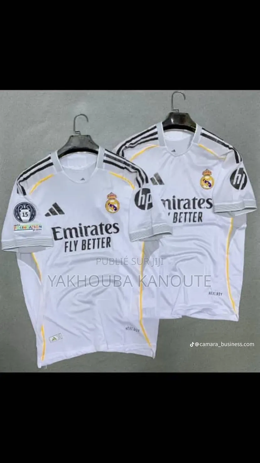 Maillots Clubs Et Équipe Nationale Disponible