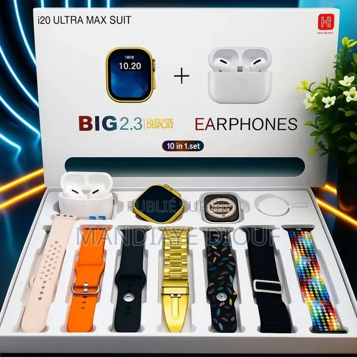 Smartwatch I20 Ultra Max Suit
