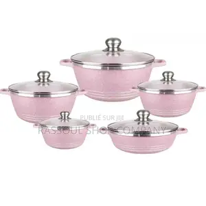Ensemble De Cuisine Antiadhésif Ménager 10 Pièces