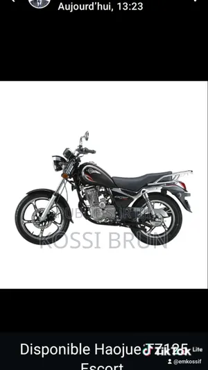 Nouveau Haojue CD125 2025 Noir