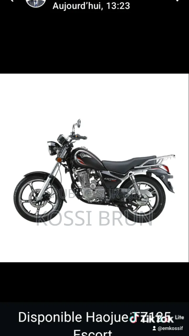 Nouveau Haojue CD125 2025 Noir