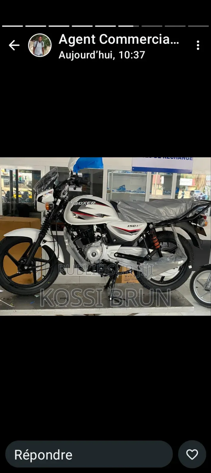Nouveau Haojue CD125 2025 Noir