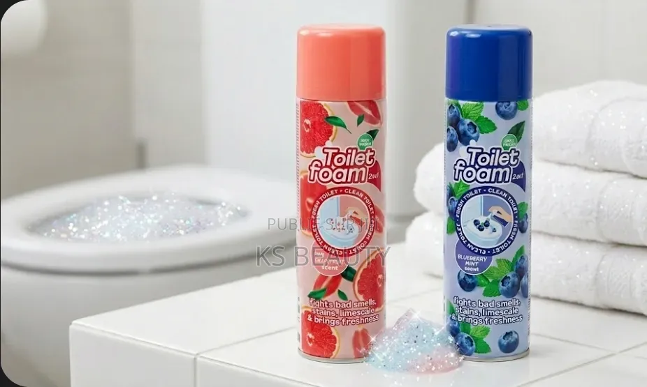 Nettoyant Moussant Toilettes 2en1 Contre Les Mauvaises Odeurs,Calcaire