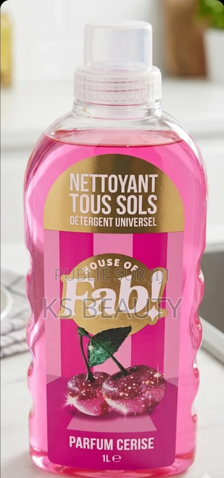Fabulosa Désinfectant Antibactérien Concentré Multi-Usages Cerise