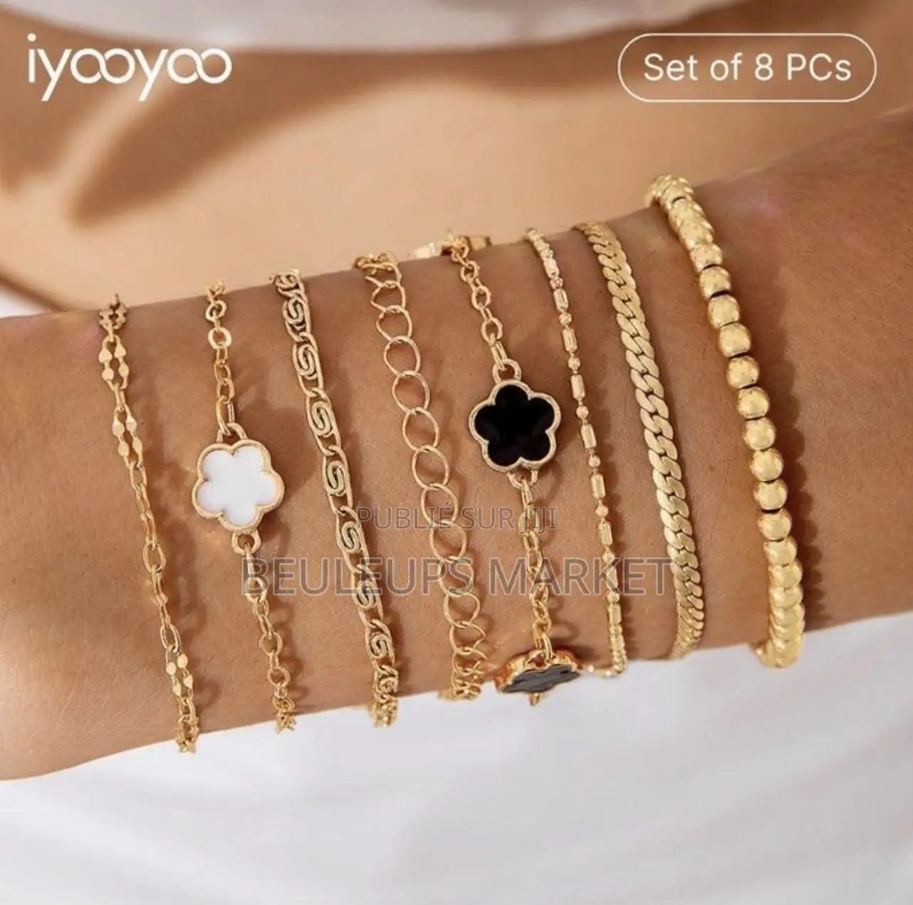Lot De 8 Bracelets