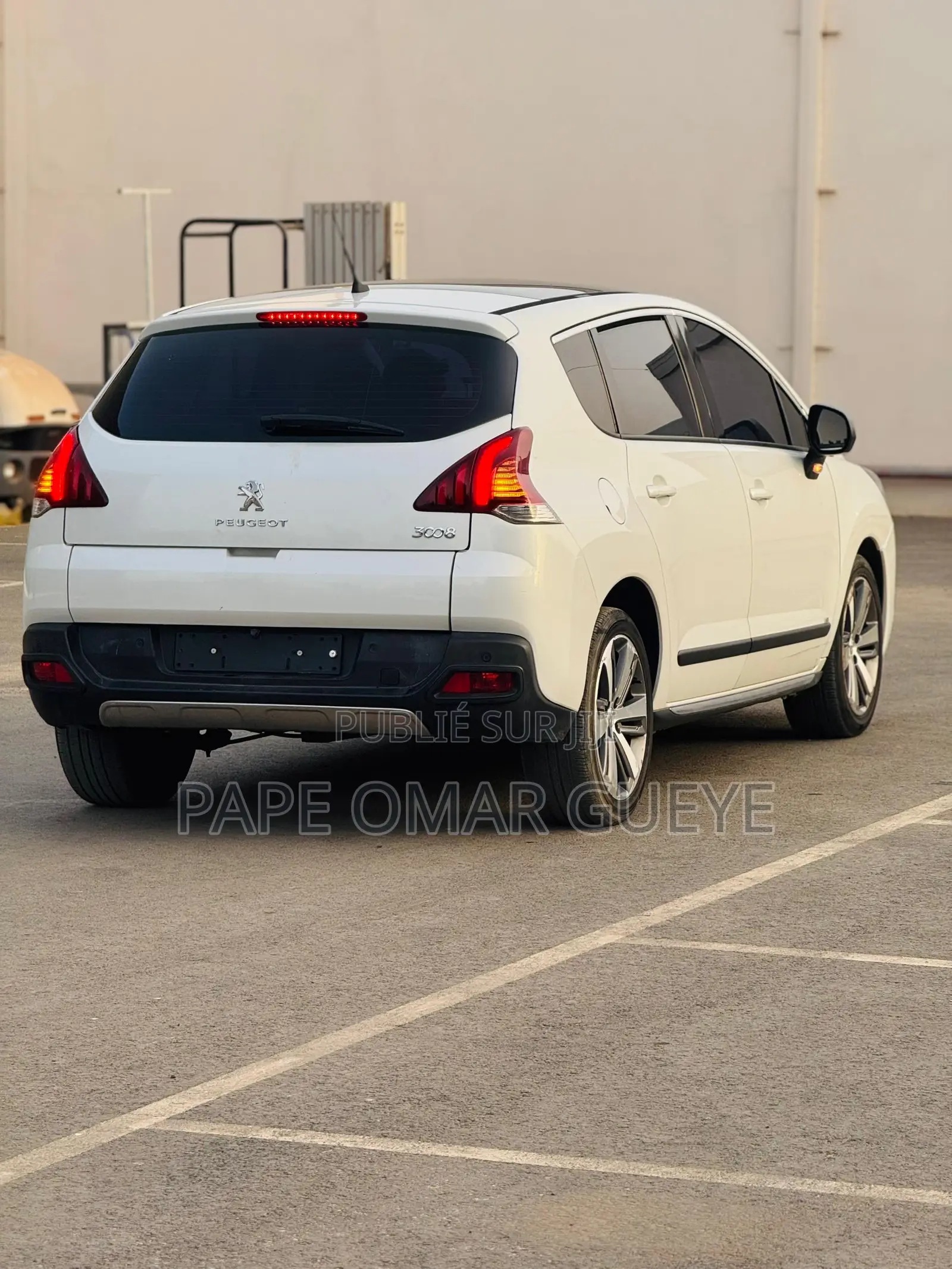 Peugeot 3008 2016 Blanc