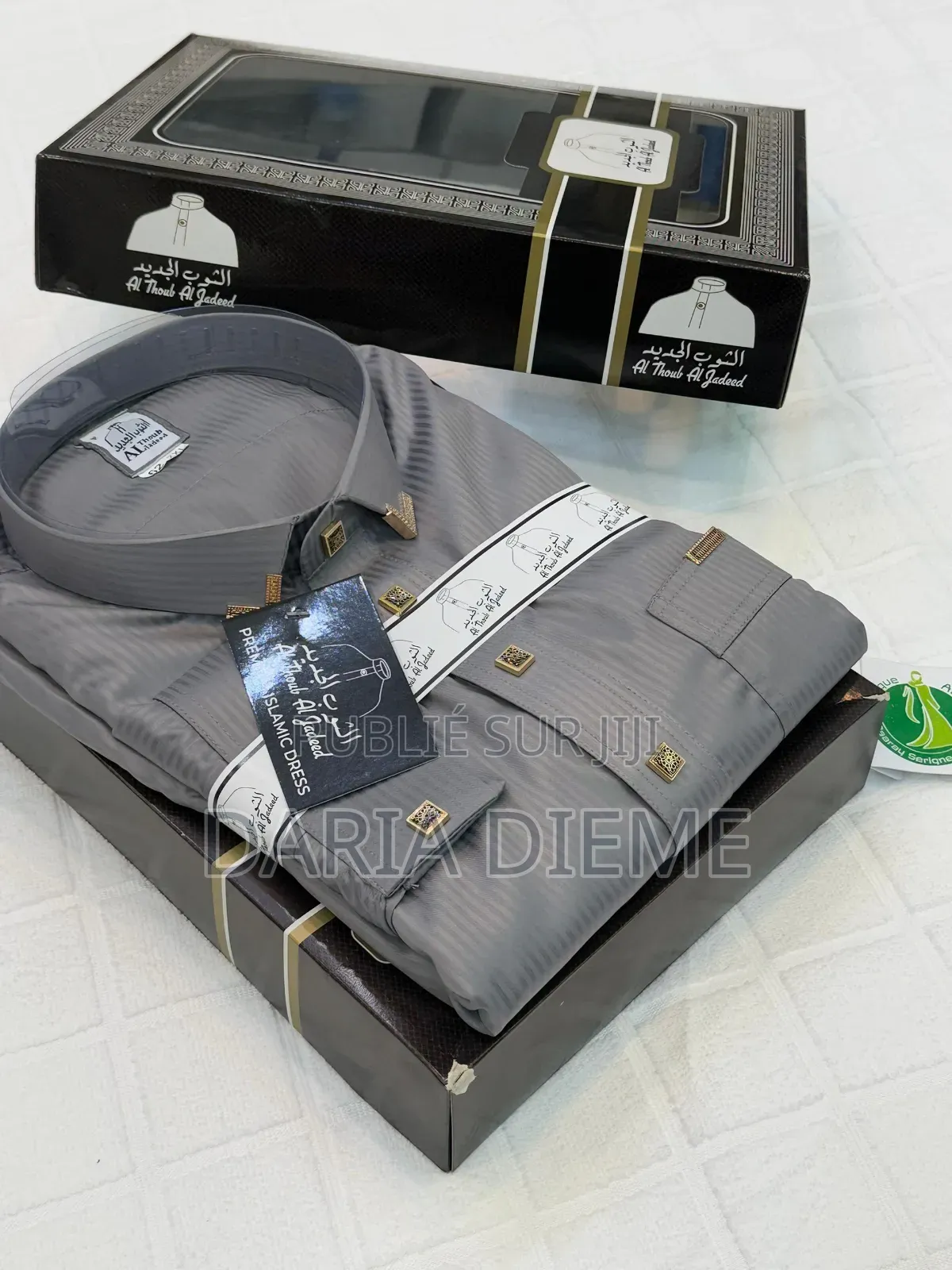 Chemise El Hadji Coton Manchette Original Sans Pantalon