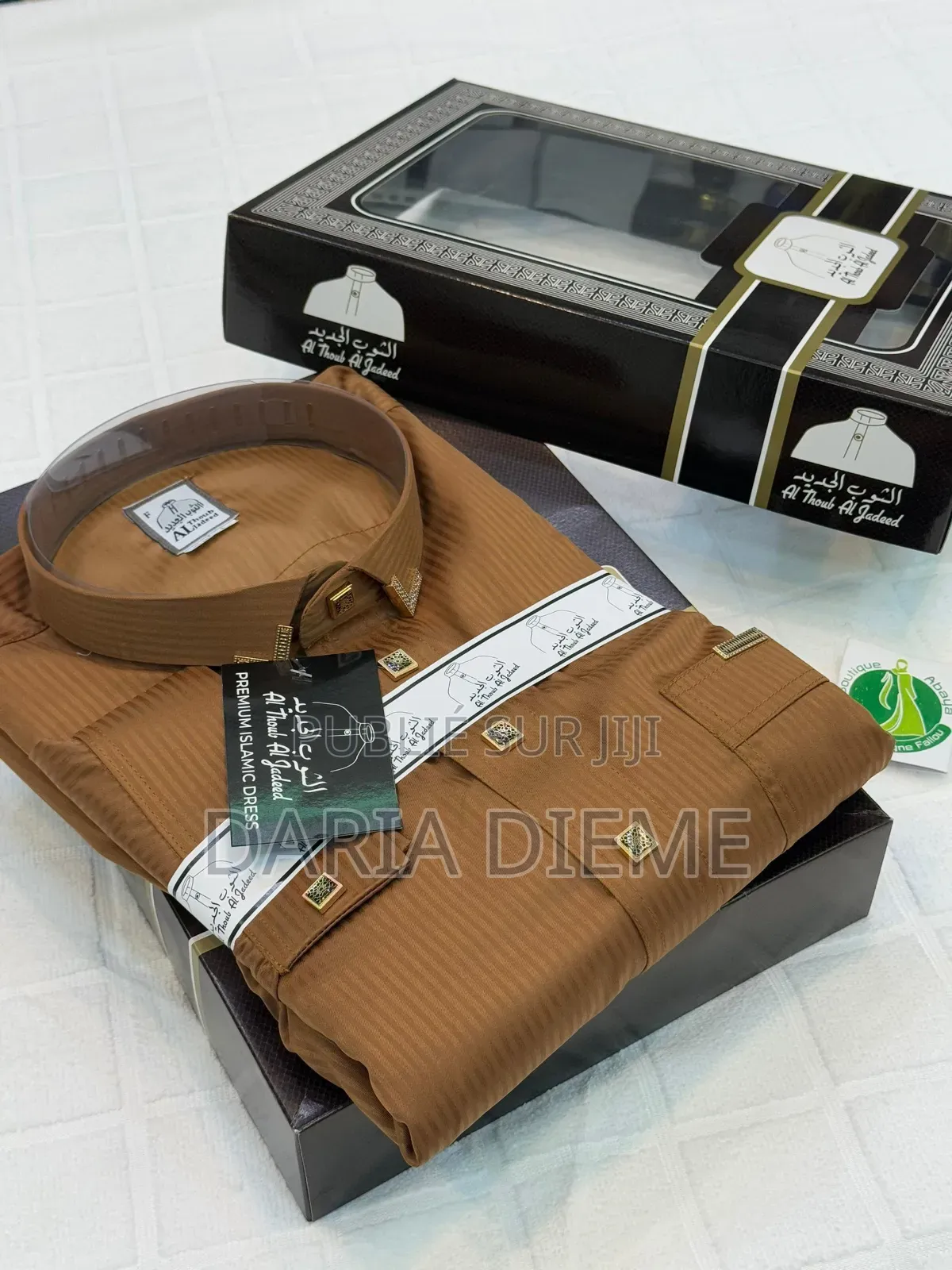 Chemise El Hadji Coton Manchette Original Sans Pantalon