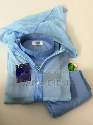 Djalaba Transparent + Chemise Avec Pantalon