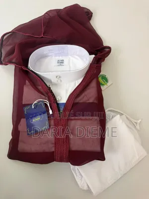 Djalaba Transparent + Chemise Avec Pantalon