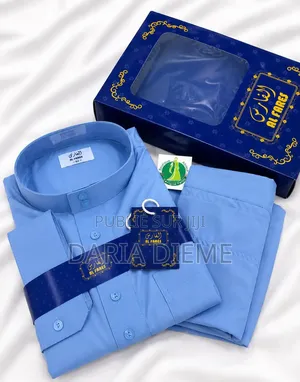 Chemise El Hadj Col Mao Al Fares Couleur