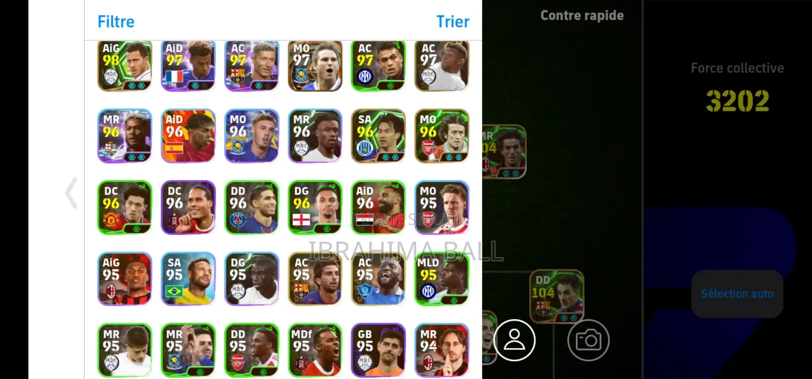 En Vente Compte E-Football