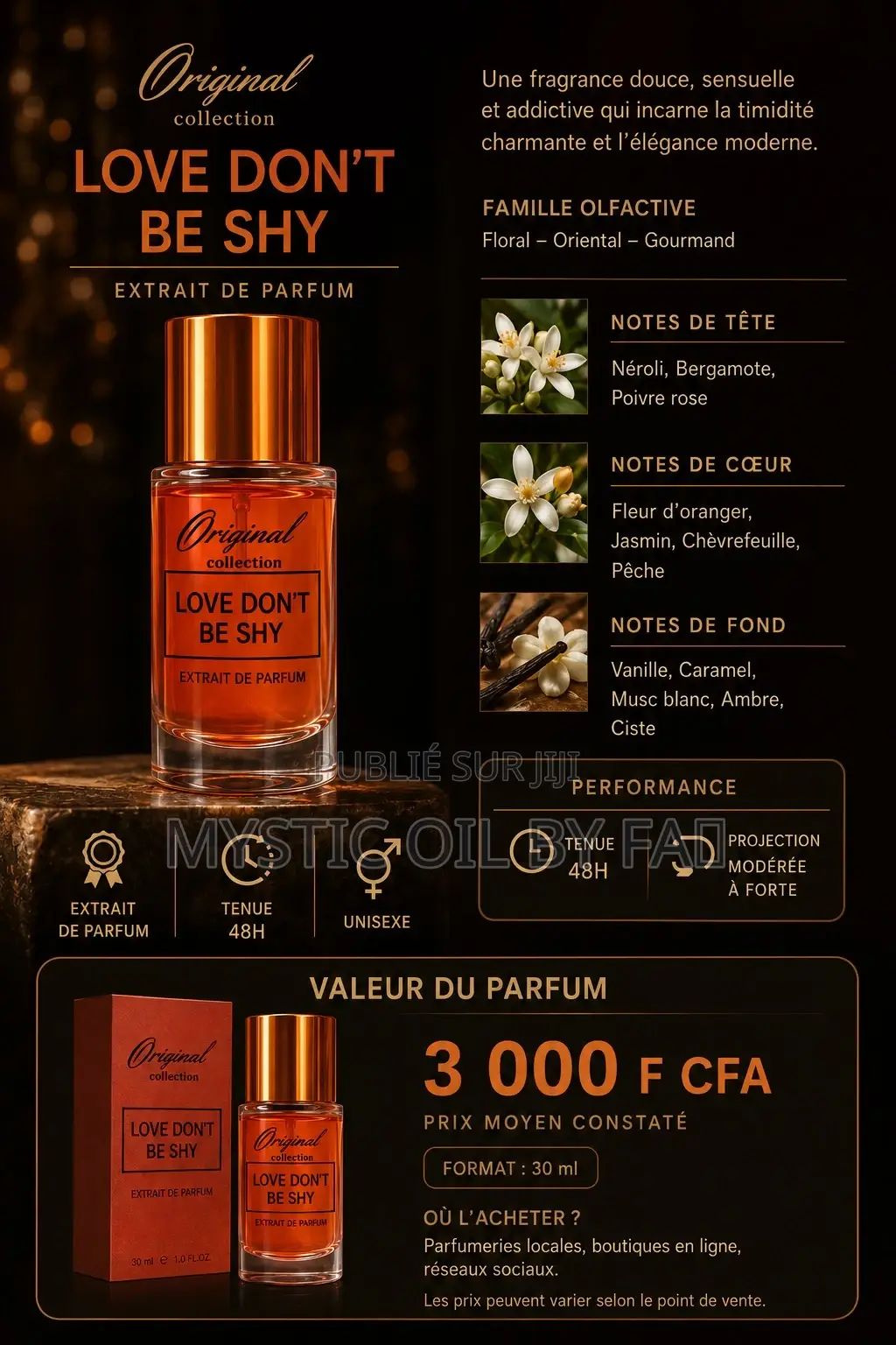 Extrait De Parfum Et Huile