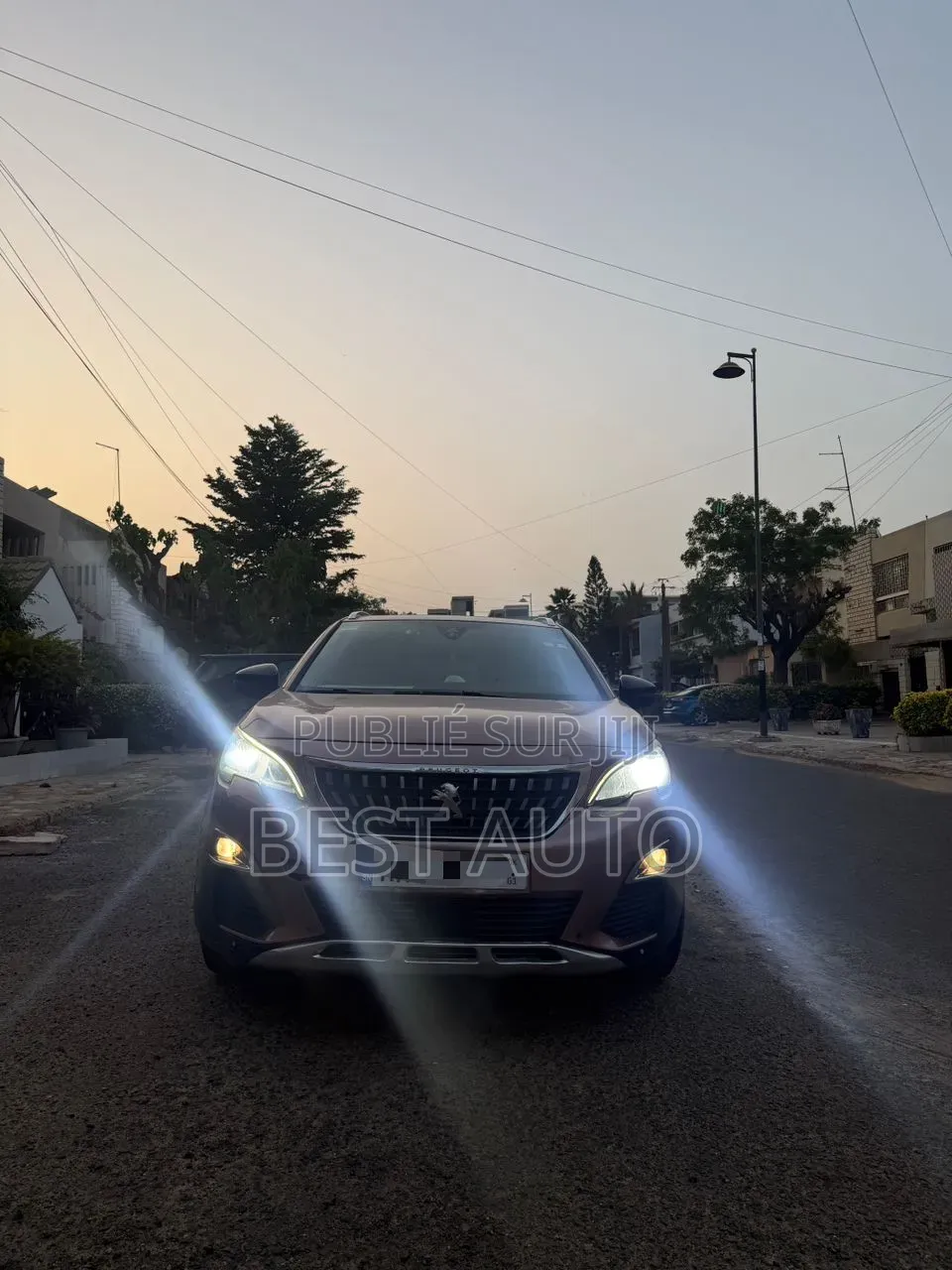 Peugeot 3008 2017 Marron
