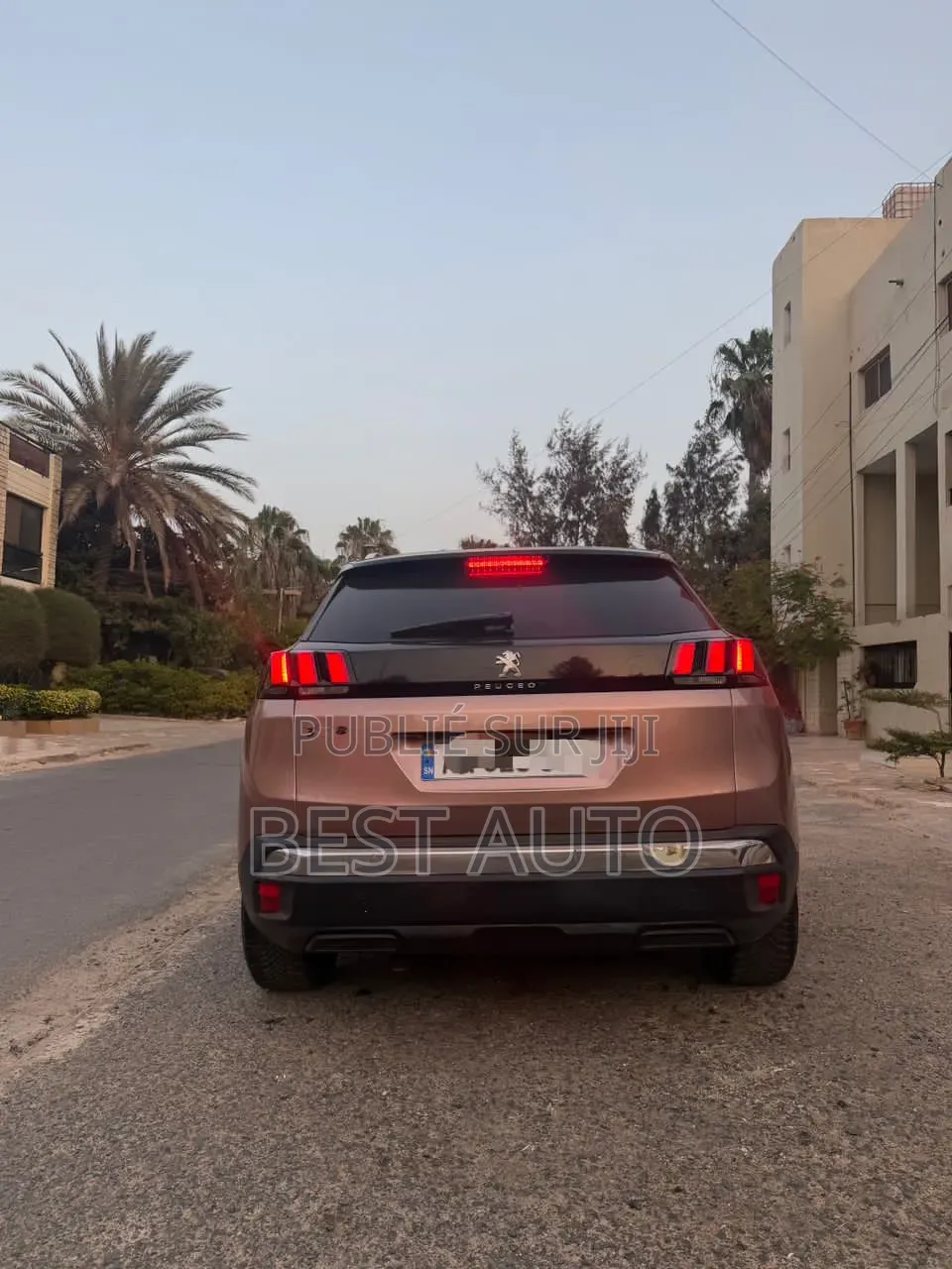 Peugeot 3008 2017 Marron