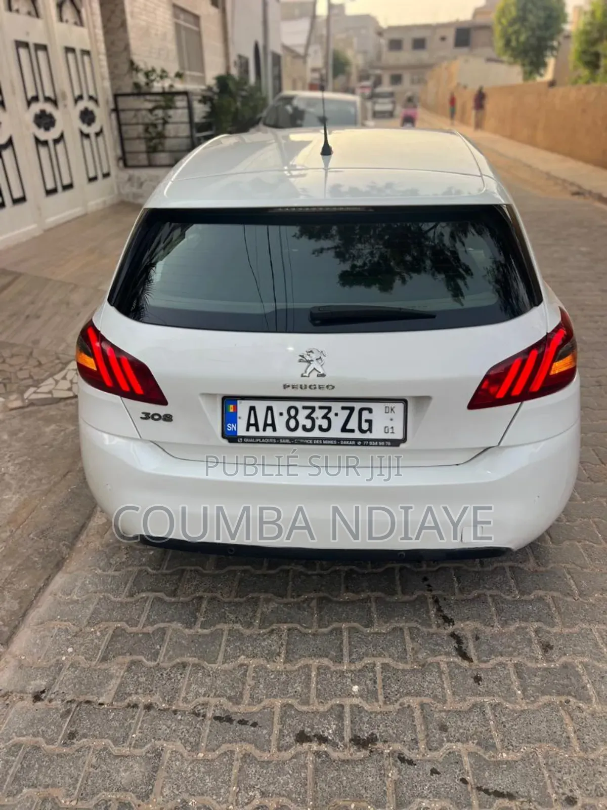Peugeot 308 2018 Blanc cassé