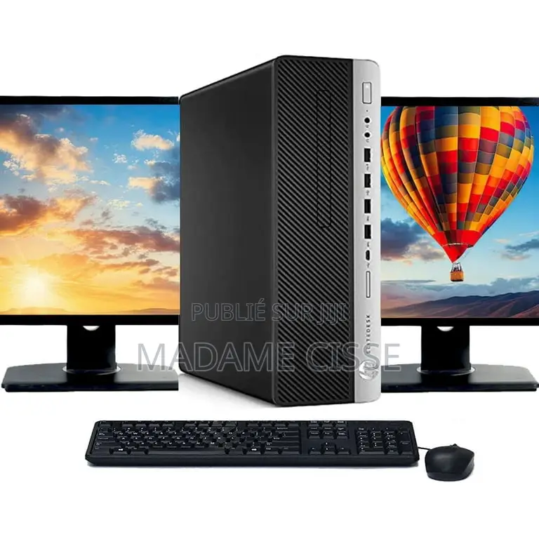 Nouveau Ordinateur de bureau HP ProDesk 400 8GB Intel Core i7 HDD 256GB