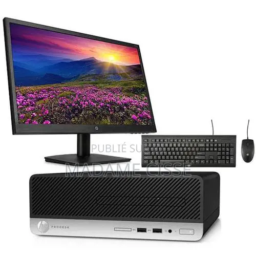 Nouveau Ordinateur de bureau HP ProDesk 400 8GB Intel Core i7 HDD 256GB