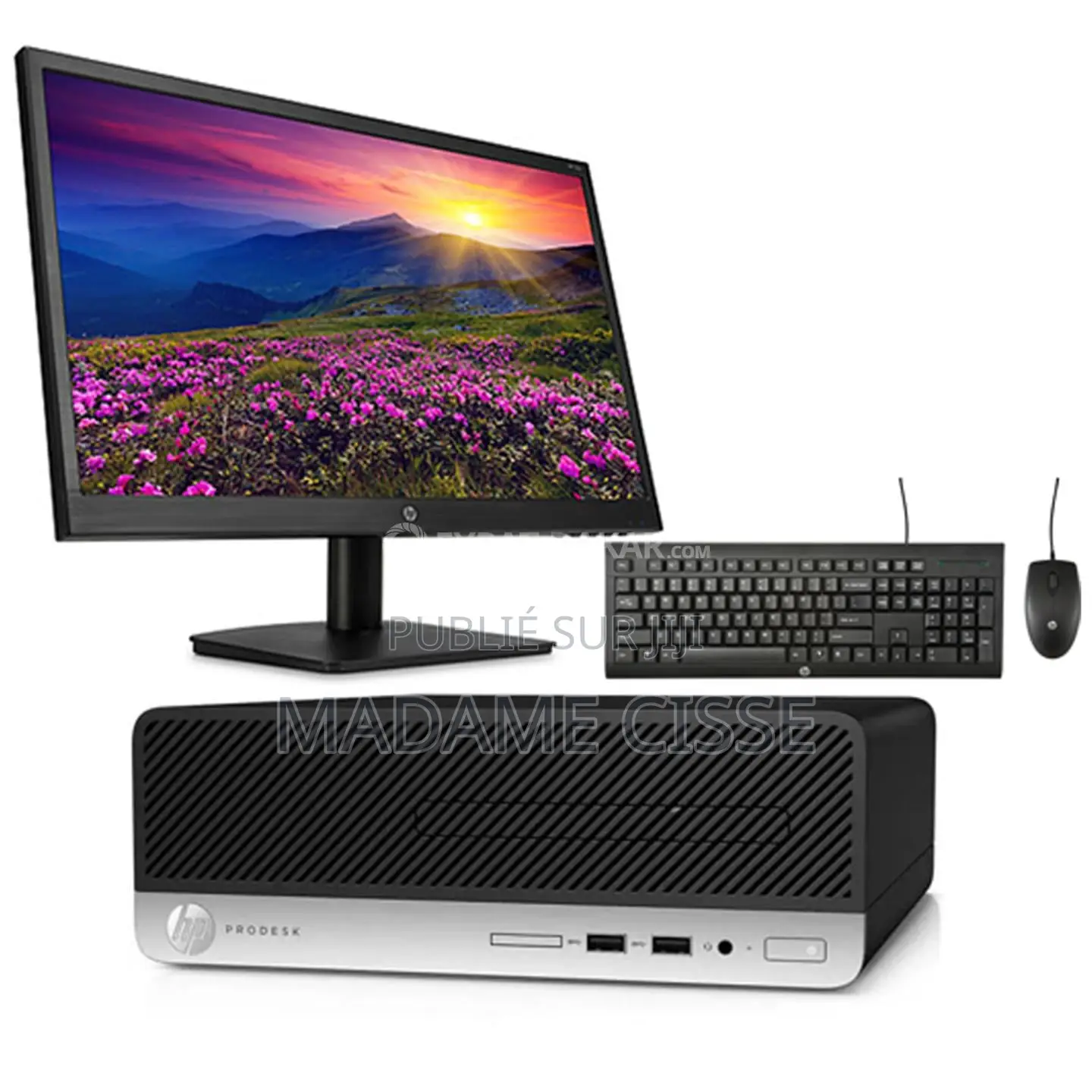 Nouveau Ordinateur de bureau HP ProDesk 400 8GB Intel Core i7 HDD 256GB