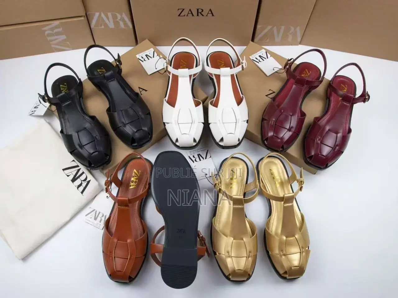 Chaussures Nues Pieds