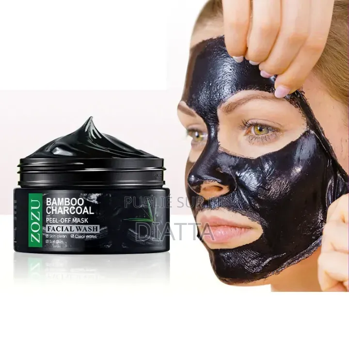 Masque Visage Au Charbon – Nettoyage Profond Peau Nette 