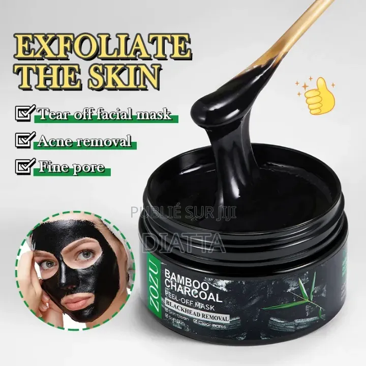 Masque Visage Au Charbon – Nettoyage Profond Peau Nette 